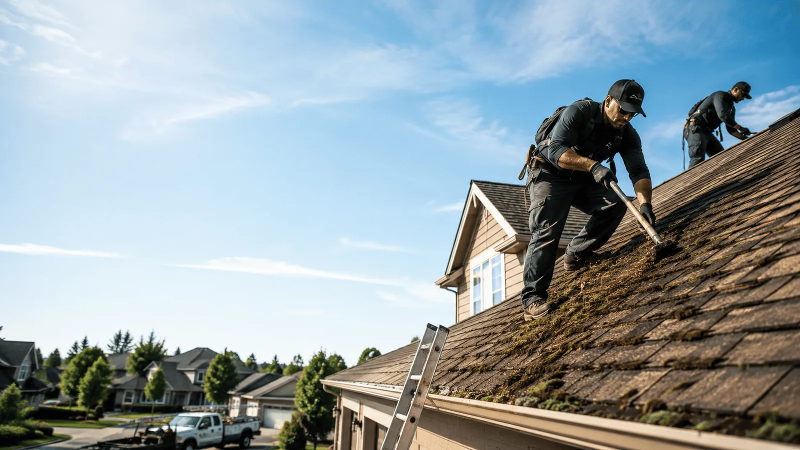Roof Moss Removal in Holstein, IA near me